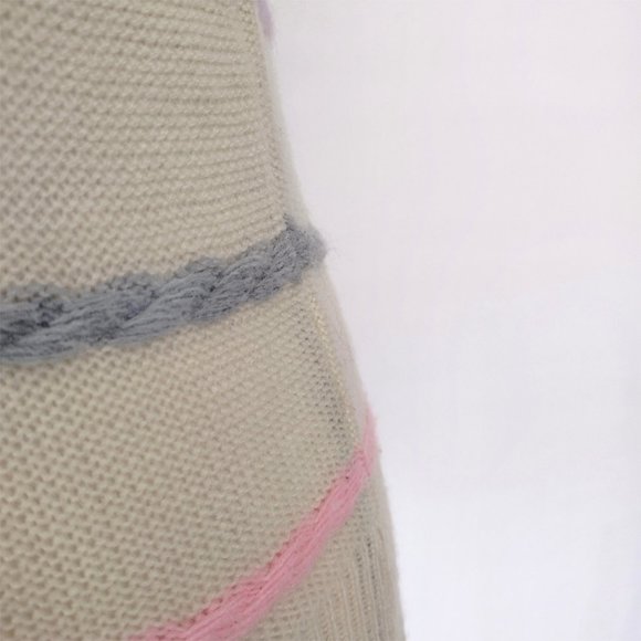 Vintage 1970s Jane Colby Pale Yellow Striped Knit Sweater - Picture 12 of 13